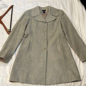 Olive green herringbone jacket
